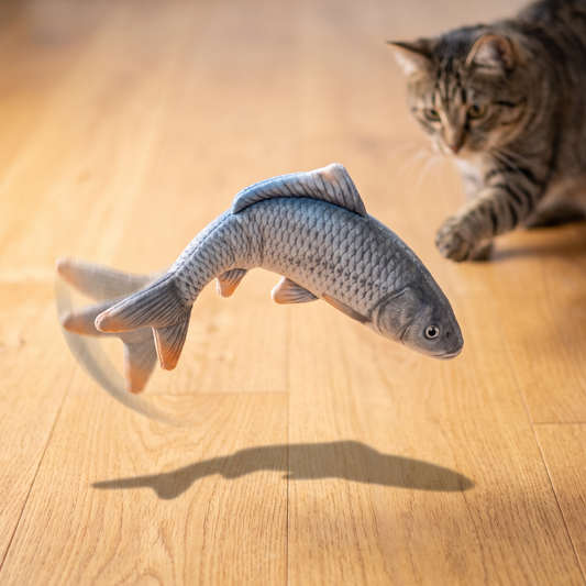 FloppyFish™ — Interactive Flopping Cat Toy