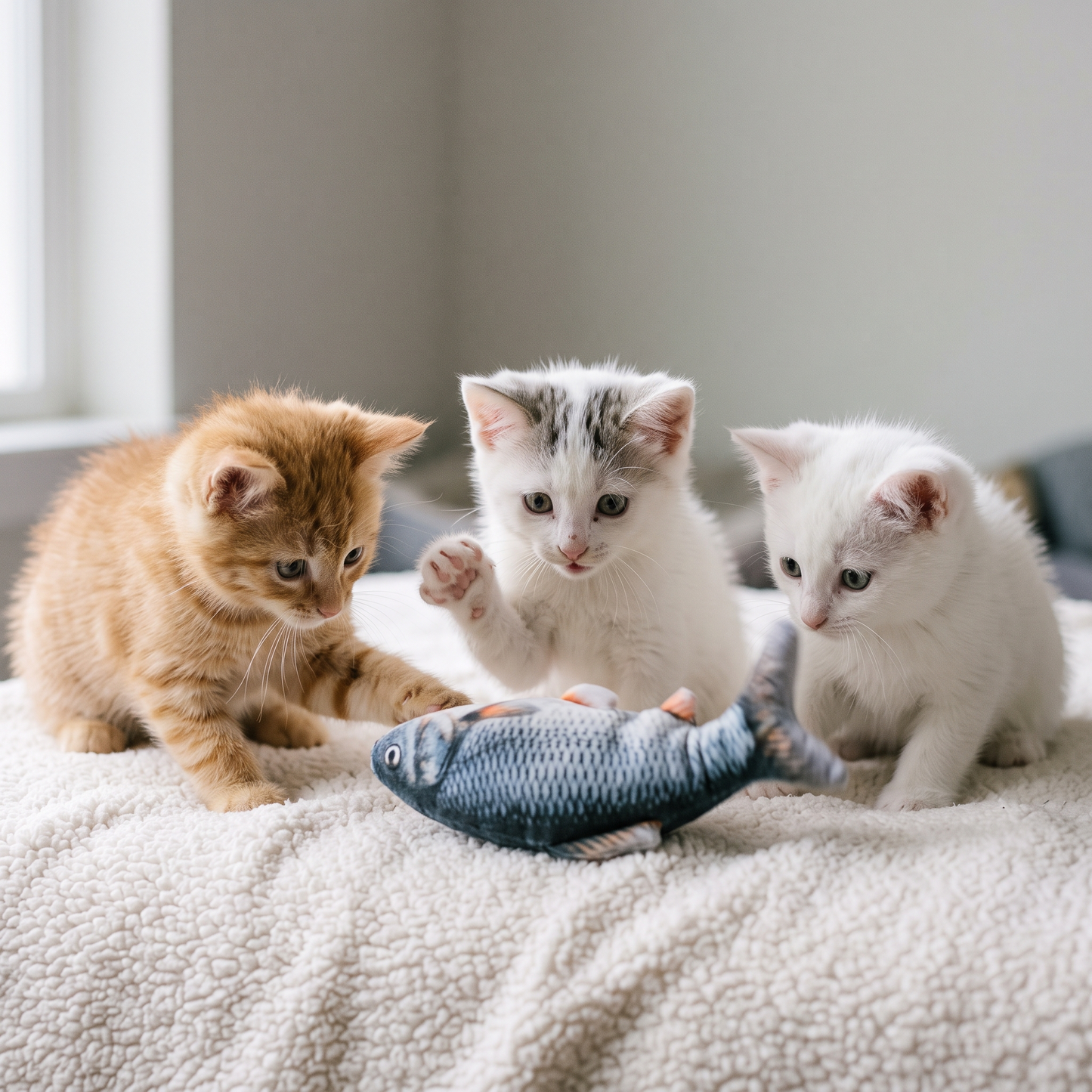FloppyFish™ — Interactive Flopping Cat Toy
